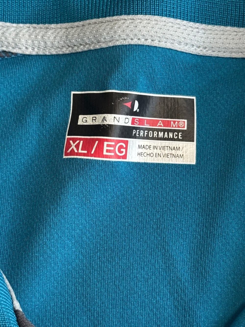 Mens Grand Slam Performance Polo Shirt XL - Picture 2 of 4